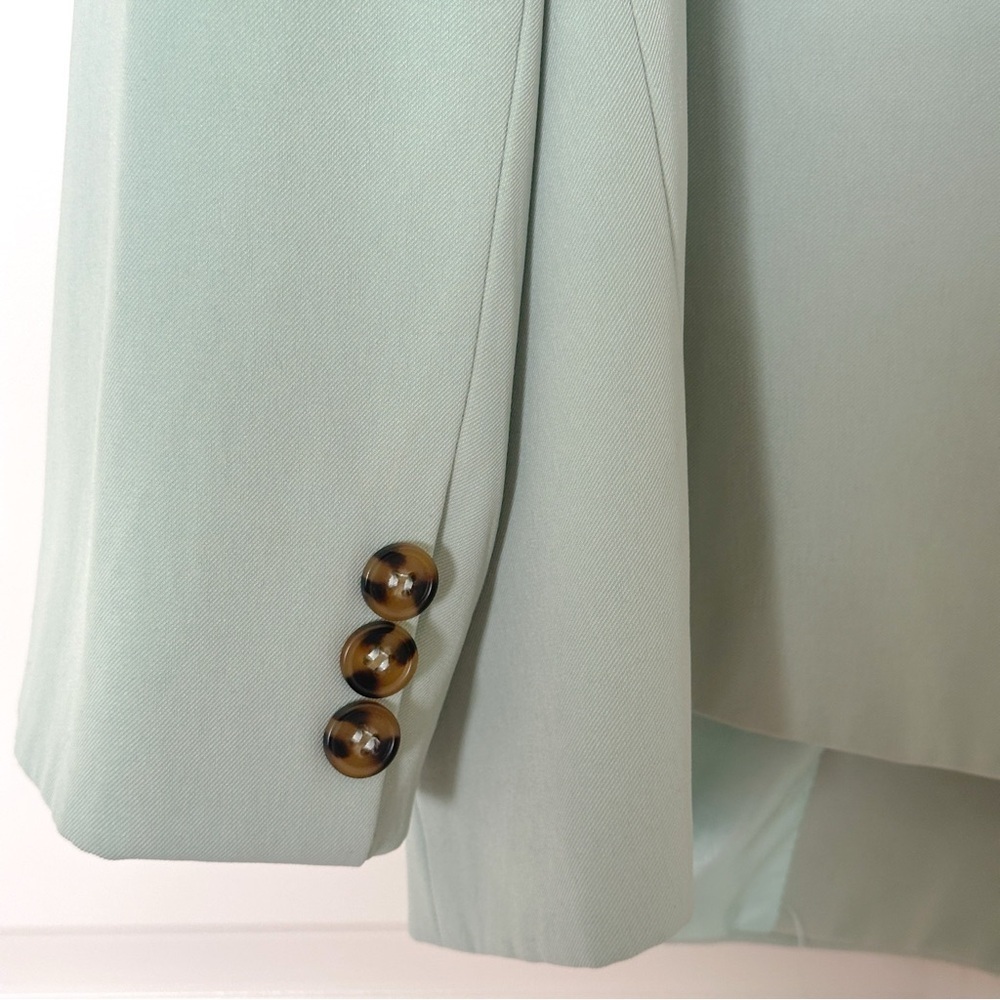 Bacio Mint Green Blazer – Pastel Workwear & Spring Layering Jacket - Picture 13 of 13